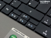 The arrow keys are separated and facilitate use when not looking.