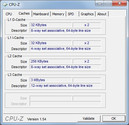 Systeminfo CPUZ Cache