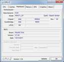 Systeminfo CPUZ Mainboard