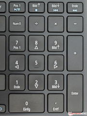 Number pad...