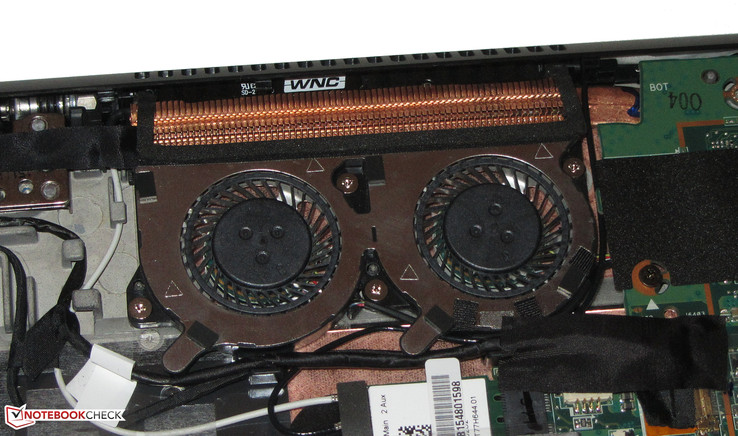 dual fans