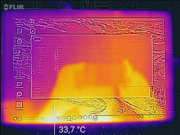 Waste heat; idle; top side