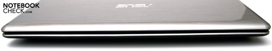 Front: stereo loudspeakers