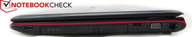 The optical drive is surrounded by two USB 2.0 ports.