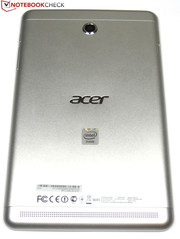 With its aluminum backside, the Acer Iconia Tab 8 feels good in your hands.