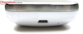 Bottom: Micro USB port