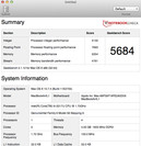System info GeekBench Mac OS X