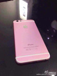 Some fans in the Chinese social network Weibo share pictures of a pink iPhone 6s (Picture: Weibo.com)
