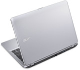 The lid's back imitates brushed metal. (Picture: Acer)