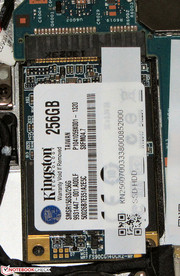 Acer uses an mSATA Solid State Drive.