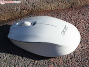 The Bluetooth mouse, as well as the rest of the accessories, comes in white.