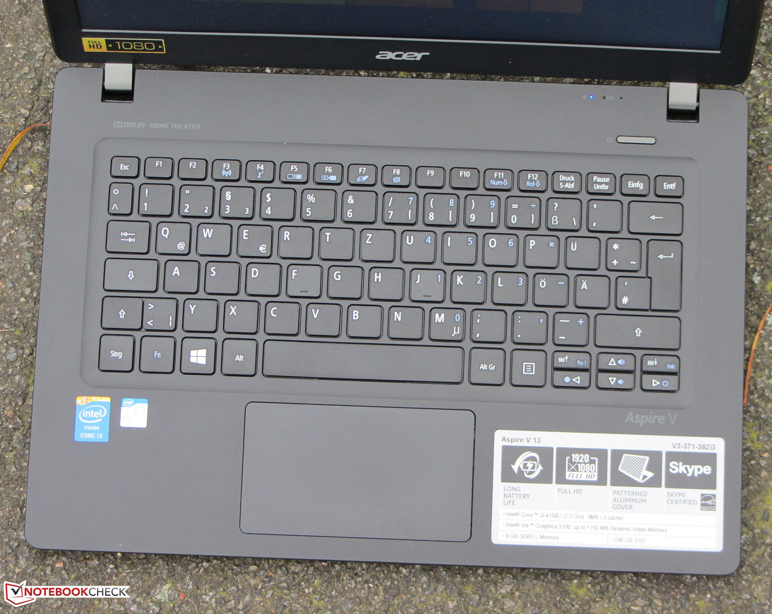 Acer Aspire V3 371 38zg Subnotebook Review Update Notebookcheck Net Reviews Acer Aspire V3 371 38zg Subnotebook Review Update Notebookcheck Net Reviews