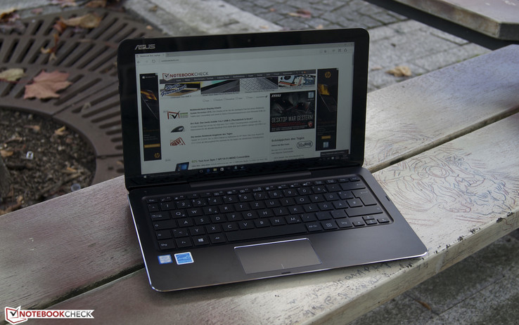 Transformer Book outdoors