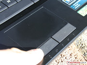 The touchpad is too smooth for our taste, but the rubber keys have good feedback.