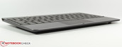 The keyboard dock offers a...