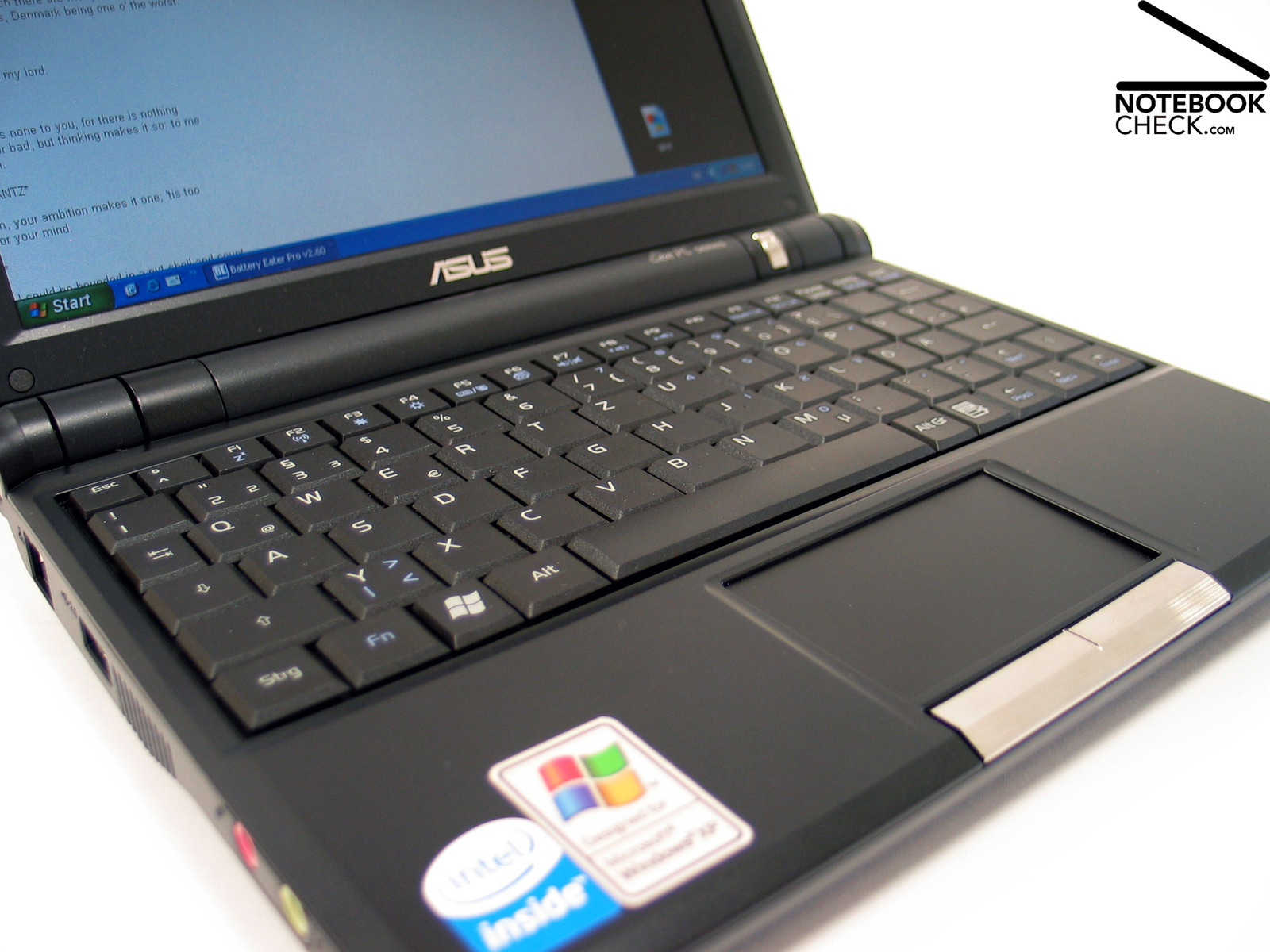 Short Review: Asus Eee PC 900 Subnotebook - NotebookCheck.net Reviews