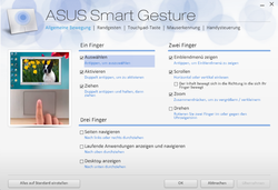 why wont asus smart gesture download