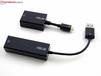 USB to Ethernet / mini VGA to VGA d-sub