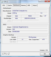 System info Mainboard