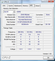 System info SPD