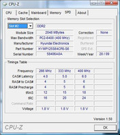 System info SPD