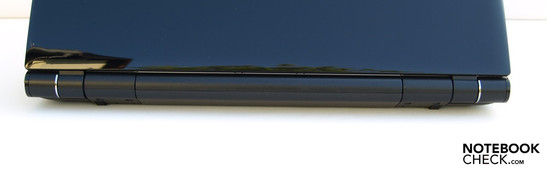 Rear: battery