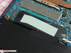 M.2-SSD 2280/M-Key – here with thermal foil