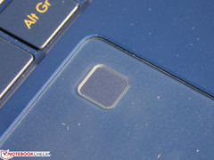 Fingerprint scanner on the ClickPad