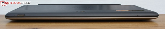 Right side: micro HDMI, volume (tablet), USB 2.0