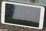 The VivoTab in outdoor use.