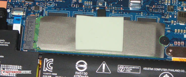 An M.2 SSD is used.