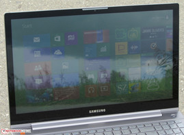 The ATIV Book 8 outdoors