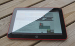 The HP Slate 10 HD outdoors