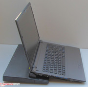 The B510 in the docking station.