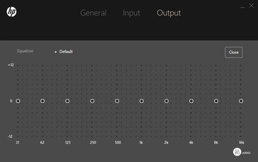 The equalizer is simple but effective. The equalizer is simple but effective.