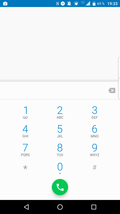 Phone app: Keypad