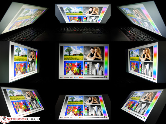 Viewing angles Lenovo ThinkPad W540 3K IPS display