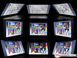 Viewing angles: Fujitsu LifeBook A555