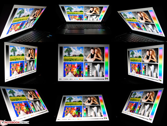 Viewing angles HP ZBook 17 with DreamColor display