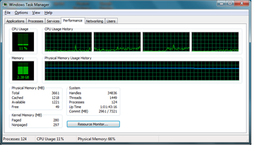 CPU usage, USB 3.0 via notebook