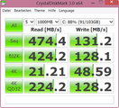 HD Tune 474 MB/s Seq. Read