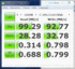 HDTune: 82 MB/s read comparatively fast