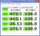 CrystalDiskMark Crucial SSD