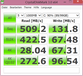 CrystalDiskMark 509 MB/s Seq. Read