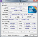 Systeminfo CPU-Z CPU