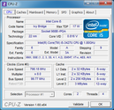 System info CPUZ CPU