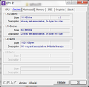System info CPUZ Cache