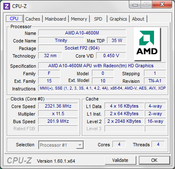 System info CPUZ CPU