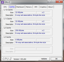 System info CPUZ Cache