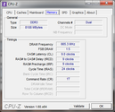 System info CPUZ RAM SPD